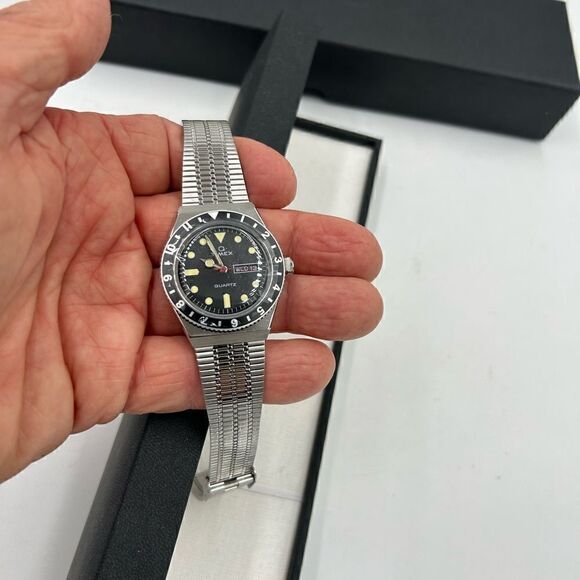 Men’s Q Timex 1978 re-issue falcon eye 38 mm quartz watch - Picture 4 of 8